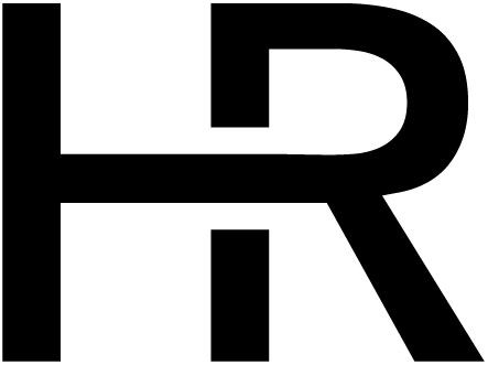 Huber Rechtsanwälte Logo schwarz HR